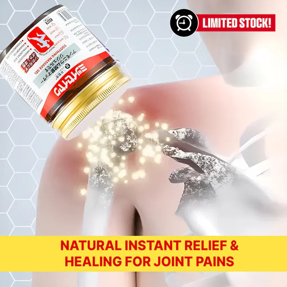 QuickRelief™ Japanese Instant Pain Relief Massage Gel | Buy 1 Get 1 Free