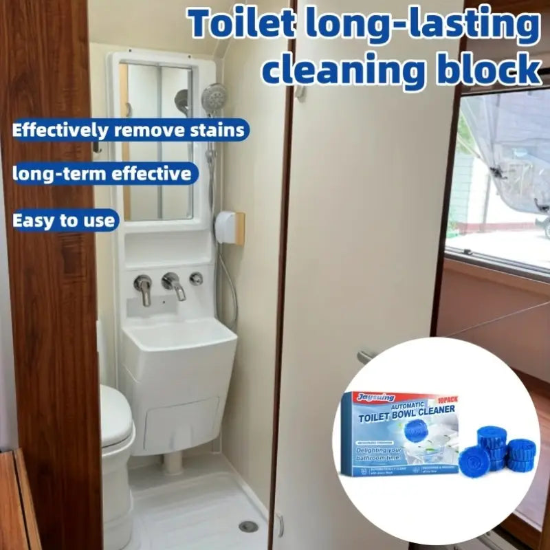 Blue Bubble Toilet Cleaner (Buy 1 Get 1 Free)