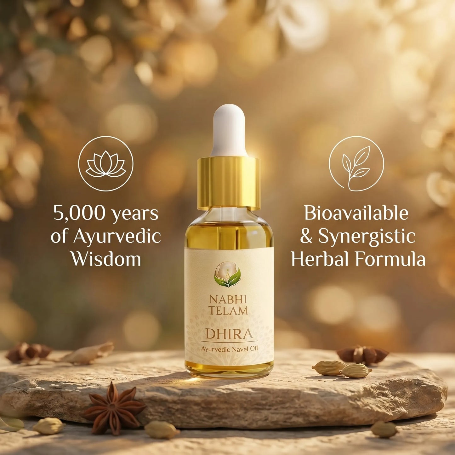 Nabhi Telam – Ayurvedic Nabhi Oil (Buy 1 Get 1 Free!)