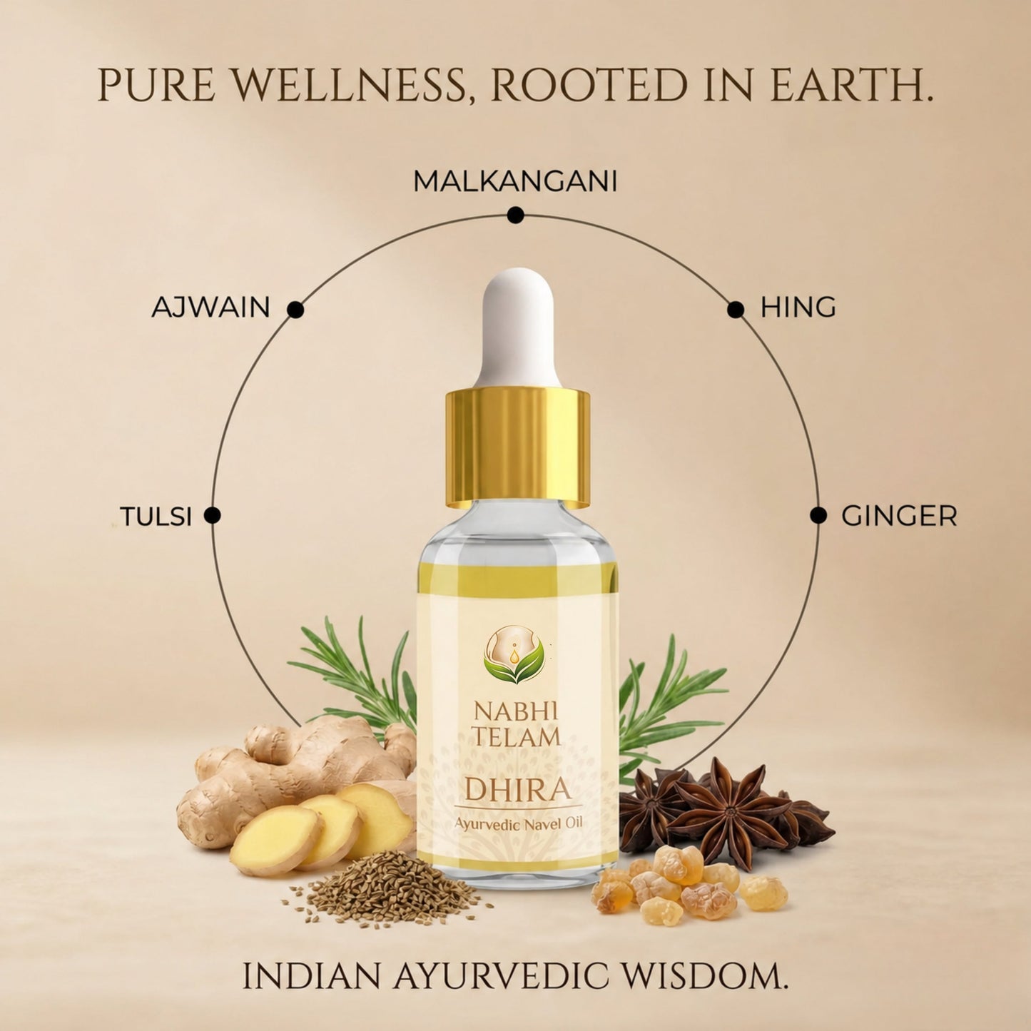 Nabhi Telam – Ayurvedic Nabhi Oil (Buy 1 Get 1 Free!)