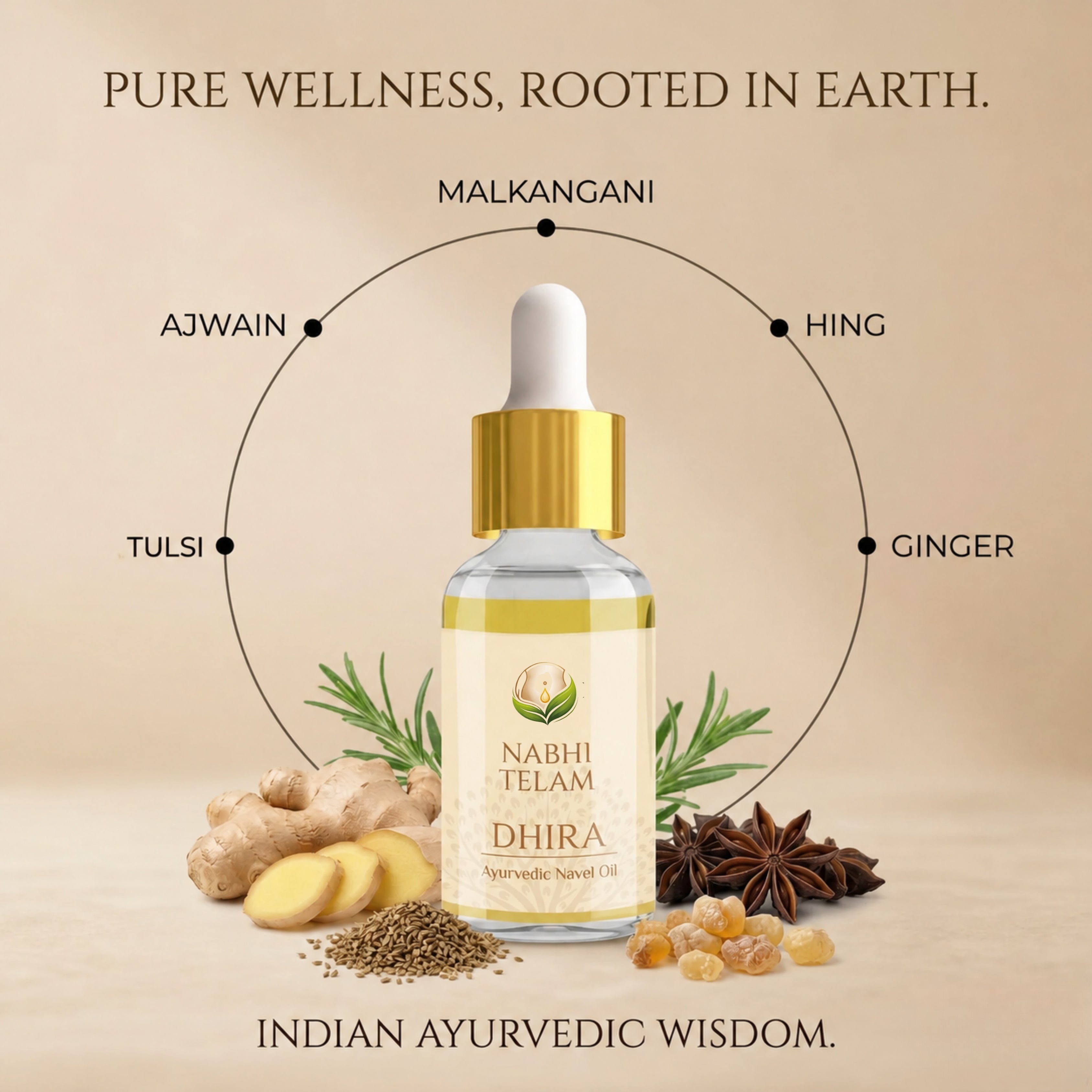 Nabhi Telam – Ayurvedic Nabhi Oil (Buy 1 Get 1 Free!)