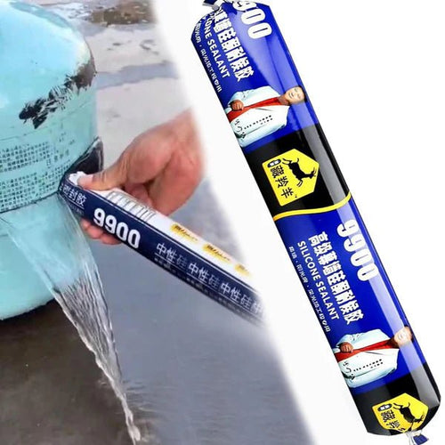 Waterproof Silicone Sealant 9900 Fast Dry Leak Repair Adhesive - Multi Surface Gap Filler for Roof, Concrete, Water Tank, Bathroom & Kitchen | Weather Resistant Neutral Cure Sealant Tube - Next Pick Store